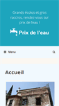 Mobile Screenshot of prixdeleau.fr